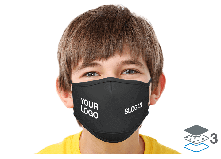 Junior - Printed Face Mask